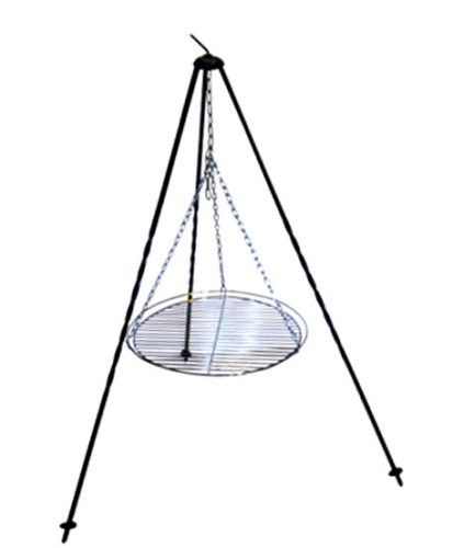  FORGED CAMPFIRE Grill Hängerost 50cm Höhe 120cm