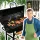  Gartengrill Fasstische Stahl Massivrost mit Thermometer + 10kg Kohle