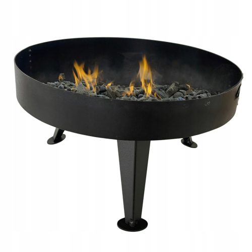  Gartenfeuerstelle, hitzebeständig, 40 cm. FÜR LAGERFEUER-GRILLKESSEL SCHWARZ PL