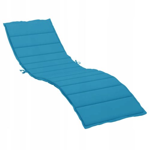  Liegestuhlkissen, blau, 200x60x3 cm, Oxford-Stoff