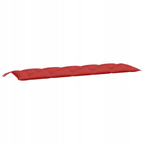  Gartenbankauflage, rot, 180x50x7