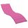  Liegestuhlkissen, rosa, Oxford-Stoff