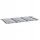  vidaXL Kissen 120 x 1 x 3 Grau