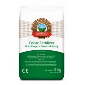    AGRAVITA COMPLETE 5KG AUSGEZEICHNETER BLATTDÜNGER NPK 20-20-20 + MIKROELEMENTE