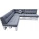  Kissen für drei Paletten, 8er-Set, 120 x 80, grau, GERADE RÜCKENLEHNE