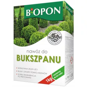    BIOPON BUCHSBAUMDÜNGER 1KG EFFIZIENTES GRANULAT REICHT FÜR 65 PFLANZEN