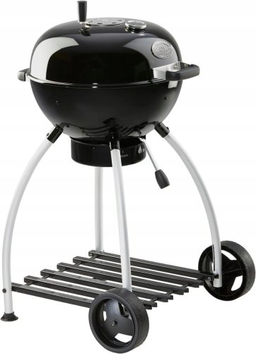  Rösle 25002 Sport F50 Holzkohlegrill mit Deckel, 50 cm Räder, Ascher