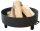  Gartenfeuerstelle, 80 cm, Stahlgrill, Lagerfeuer, massiv, groß, Hersteller, komplett