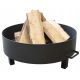  Gartenfeuerstelle, 80 cm, Stahlgrill, Lagerfeuer, massiv, groß, Hersteller, komplett