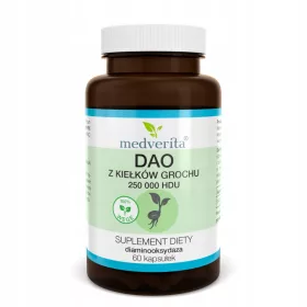 DAO Diaminoxidase aus Erbsensprossen - 60 vegane Kapseln