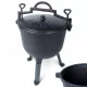  Gusseisenkessel Jagdtopf Ungarisch für Lagerfeuer Grill 10 L MASSIV