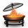  Gartenkamin groß Lagerfeuer Gartengrill Schale Stahl 75cm