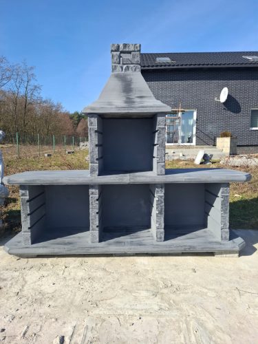  Betongrill verstärkter Kamin GROSS UND SCHÖN
