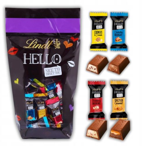 Lindt HELLO Mini Stick & Lindor – Exquisite Pralinen für echte Genießer