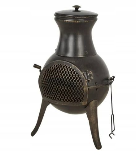  Feuerstelle Terrassenofen 69cm Durchmesser 38cm