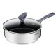 Tefal G7303255: Hochwertige Edelstahlpfanne mit Titaniumbeschichtung für alle Herdarten