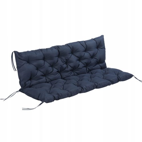  Kissen für 3er-Bank 150x98x8 cm, Blau