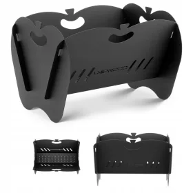  Faltbare tragbare Gartenfeuerstelle 40 x 30 x 26 cm