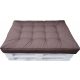  Sitzkissen für Palette 120 x 80 x 15 GERADE RÜCKENLEHNE