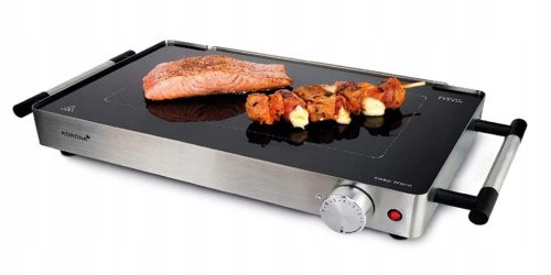  Korona 46100 Glas-Tischgrill 2 in 1 Grill