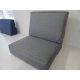  Halbpalette Kissen 2er Set 60 x 60 Silber 23