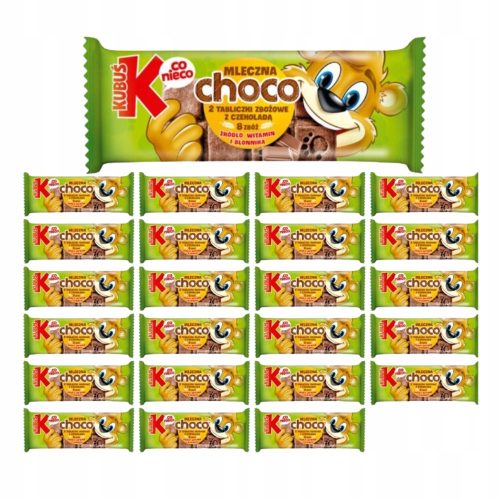 Kubuś Choco Schokoladenkekse - 32g x 24 Stück