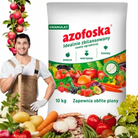    AZOFOSKA MEHRZELLIGER DÜNGER UNIVERSAL 10 KG FÜR GRAS, GEMÜSE, OBST