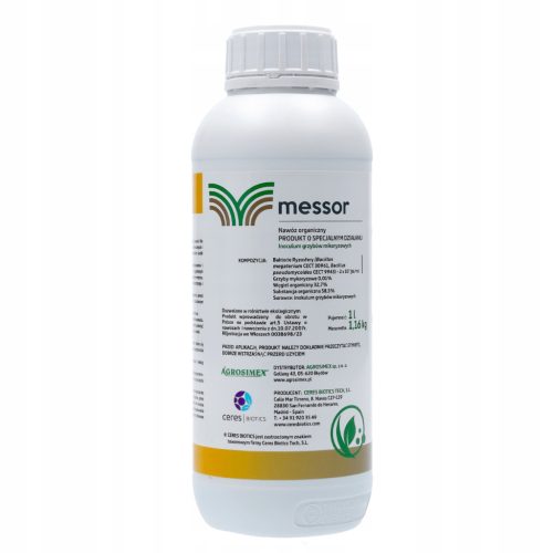  MESSOR CERES BIOTICS 1L MIKROBIOLOGISCHER DÜNGER PFLANZENWACHSTUMS-BIOSTIMULATOR