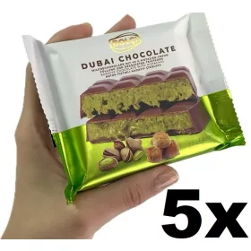   Dubai Schokolade mit Pistazienfüllung – Ein Hauch von Luxus