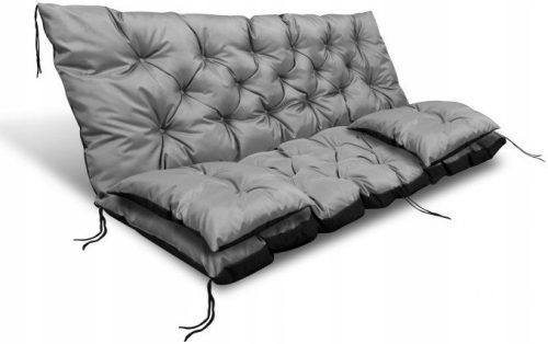  Gartenkissen Schaukelbank-Möbelset 180x60x50 cm + 2 Kissen
