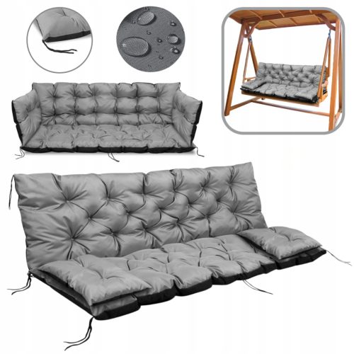  Gartenbankauflage 100x60x50 cm Swing SET wasserdicht