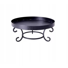  GESCHMIEDETER KAMIN 60CM GRILL LAGERFEUER DICKER STAHL