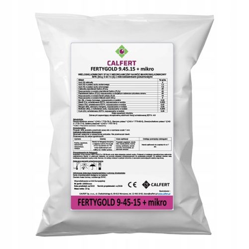  FERTYGOLD 9-45-15+ME 25KG MEHRKOMPONENTENDÜNGER FÜR DIE DÜNGUNG