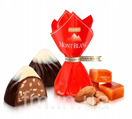 Roshen Mont Blanc Karamellisierte Pralinen mit Mandeln 1 kg