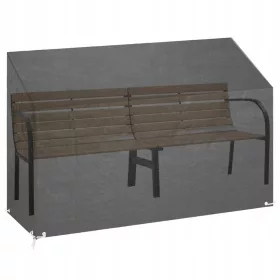   Wetterfeste Gartenmöbelabdeckung aus PE mit UV-Schutz 190x70x70/88 cm