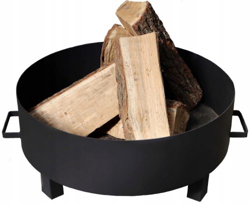  Gartenfeuerstelle, 70 cm, Stahlgrill, Lagerfeuer, massiv, groß, Hersteller, komplett