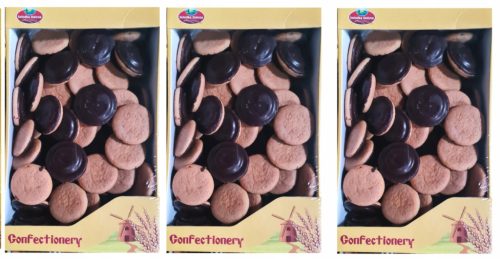 Delicje Biszkoptowe z Galaretką w Czekoladzie - Pomarańcza, Wiśnia, Malina - 3x1KG