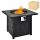  Gasfeuertisch 14,65kW für Terrasse Garten Balkon 81,5 x 81,5 x 63 cm