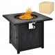  Gasfeuertisch 14,65kW für Terrasse Garten Balkon 81,5 x 81,5 x 63 cm