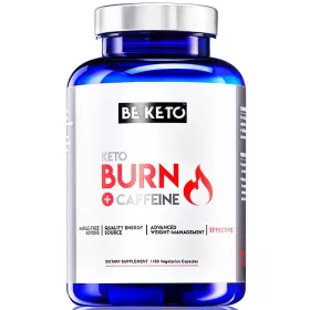   Keto Burn mit Koffein: 180 Kapseln zur effektiven Fettverbrennung von BeKeto