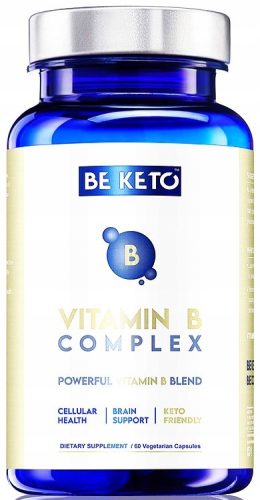 BeKeto Vitamin B Komplex 60 Kapseln - Energie & Gesundheit unterstützend