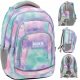 Farbenfroher Pastell-Schulrucksack für Mädchen mit 26L Volumen und Organizer