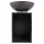  RedFire ONYX Gartenkamin mit Grill und Abdeckung, 60 cm, klassisch