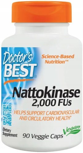 Doctor’s Best Nattokinase 2000 FUs - 90 vegane Kapseln