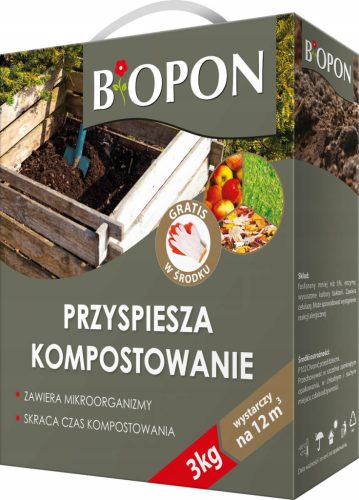  BIOPON DÜNGEKOMPOSTER 3KG GRANULAT Komposter