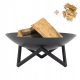  Garten Feuerstelle 80 cm Stahl 3mm hitzebeständig Grill Lagerfeuer
