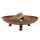  Gartenkamin Corten Tiefe Beine + Griffe 100 cm