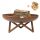  Gartenfeuerstelle Tiefe Feuerschale 80 cm Corten Tiefstahl 3 mm