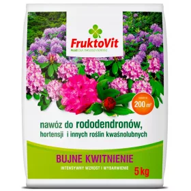    FRUKTOVIT DÜNGER FÜR SÄUREHALTIGE RHODODENDREN UND HYDRANSEN, GRANULAT, 5 KG