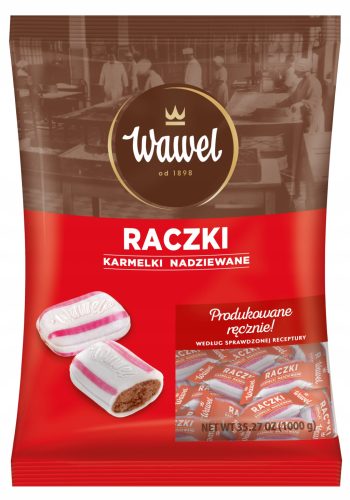 Traditionelle Wawel Raczki Karamellen 1kg – Natürlich & Handgemacht